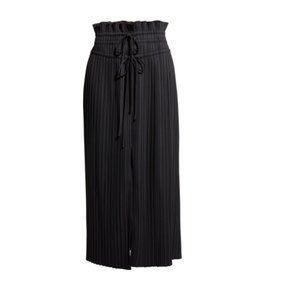 NEW A.L.C. Stella Pleated Skirt Black Size 6